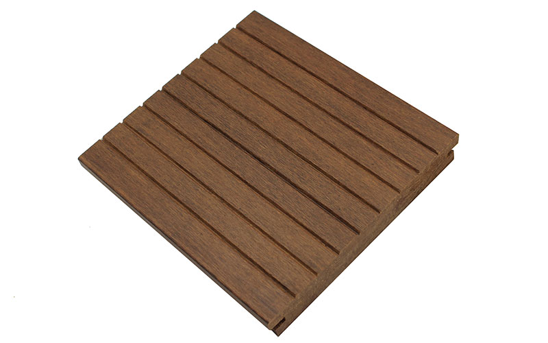 Exterior Strand Woven Bamboo Decking Carbonized Bamboo Flooring