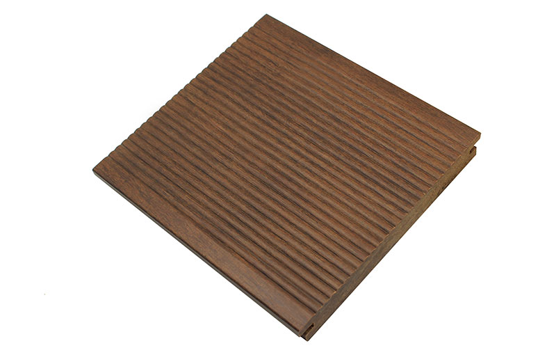 High Density Outdoor Bamboo Decking Flooring Panels with Small Groove