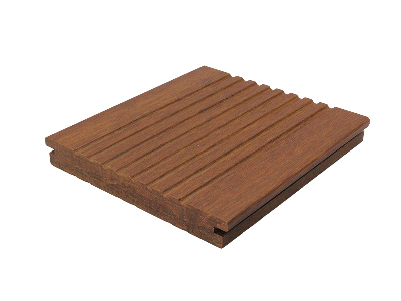 Hot Compressed Outdoor Strand Woven Bamboo Decking Boards for Plank Road