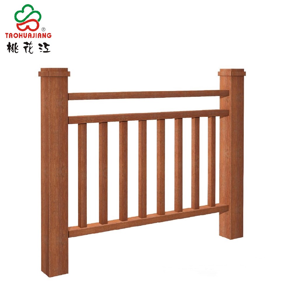Mutifunctional Light Carbonized Outdoor Bamboo Handrail For Stairs