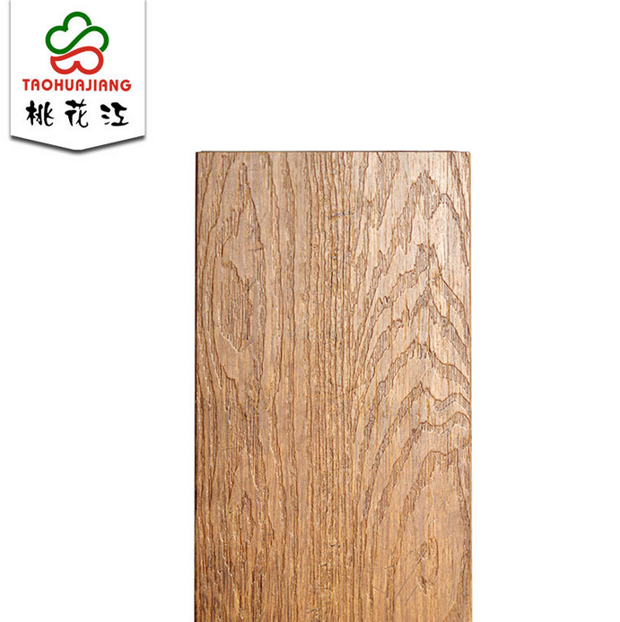 Unique High Density Wood Grain Bamboo Decking For Outdoor Park